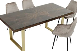 Tisch Conley Brass 180x90cm