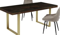 Tisch Conley Brass 180x90cm