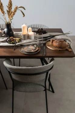 Tisch Downtown Walnuss 100x220cm