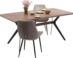 Tisch Downtown Walnuss 100x220cm