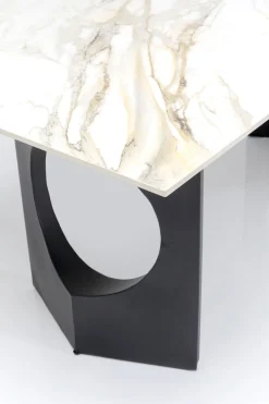 Tisch Eternity Oho Schwarz Keramik 180x90cm