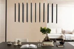 Tisch Gloria Schwarz Keramik Schwarz 200x100cm