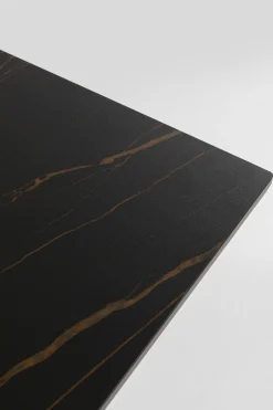 Tisch Gloria Schwarz Keramik Schwarz 200x100cm