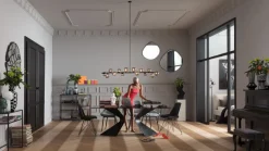 Tisch Gloria Schwarz 200x100cm