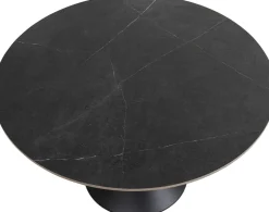 Tisch Grande Possibilita Schwarz Ø120cm