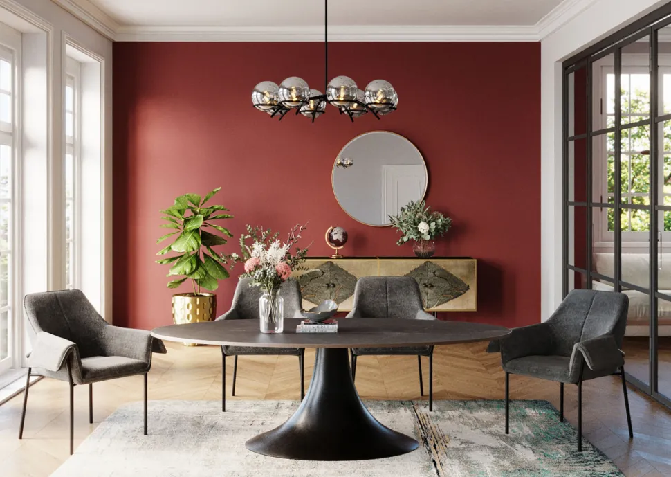 Tisch Grande Possibilita Schwarz 220x120cm