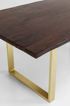 Tisch Harmony Dunkel Brass 180x90