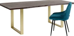 Tisch Harmony Dunkel Brass 180x90