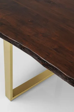 Tisch Harmony Dunkel Brass 180x90