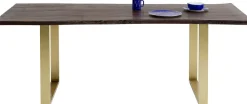 Tisch Harmony Dunkel Brass 160x80