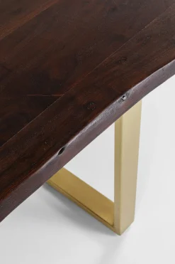 Tisch Harmony Dunkel Brass 160x80