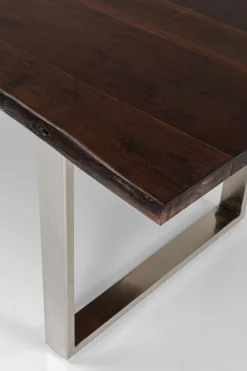 Tisch Harmony Dunkel Chrom 180x90