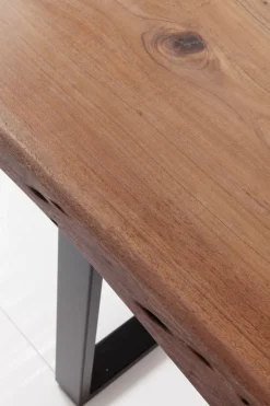 Tisch Harmony Dunkel Chrom 160x80