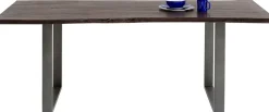 Tisch Harmony Dunkel Rohstahl 160x80