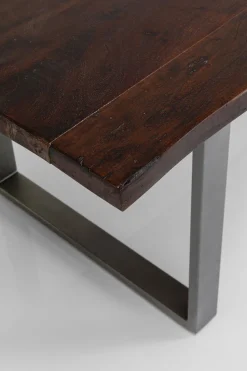 Tisch Harmony Dunkel Rohstahl 180x90