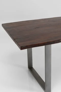 Tisch Harmony Dunkel Rohstahl 180x90