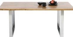 Tisch Jackie Eiche Chrom 160x80