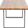 Tisch Jackie Eiche Rohstahl 200x100