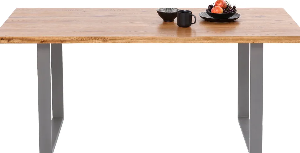 Tisch Jackie Eiche Rohstahl 200x100