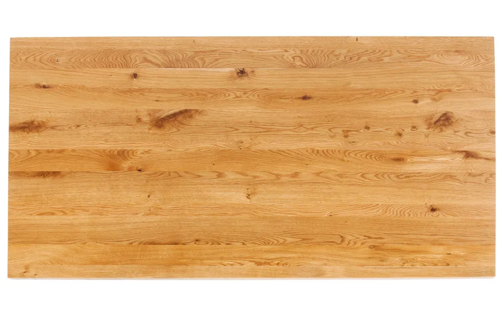 Tisch Jackie Eiche Rohstahl 200x100