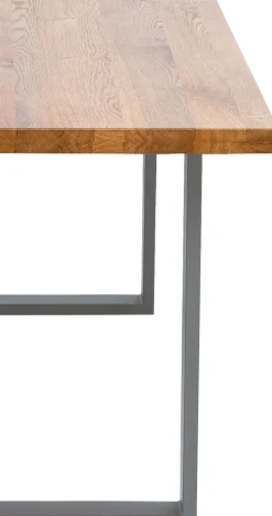 Tisch Jackie Eiche Rohstahl 200x100
