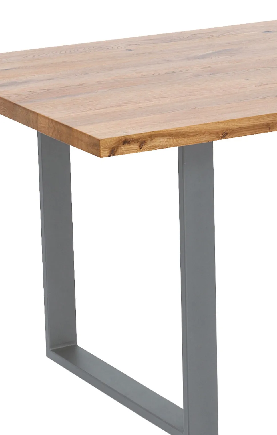 Tisch Jackie Eiche Rohstahl 200x100
