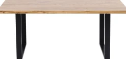 Tisch Jackie Eiche Schwarz 200x100