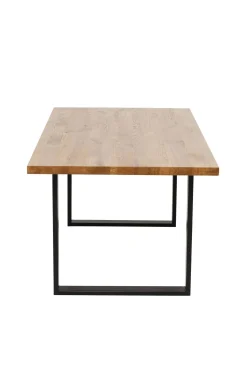 Tisch Jackie Eiche Schwarz 160x80