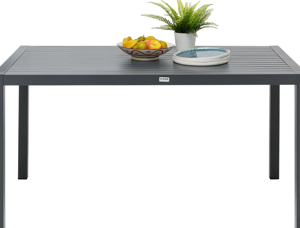 Tisch Madagascar Schwarz 80x140cm