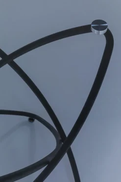 Tisch Molekular Schwarz Ø120cm