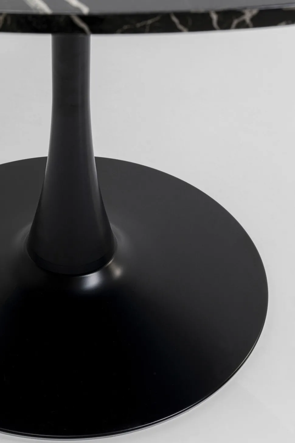 Tisch Schickeria Marmor Schwarz 110cm