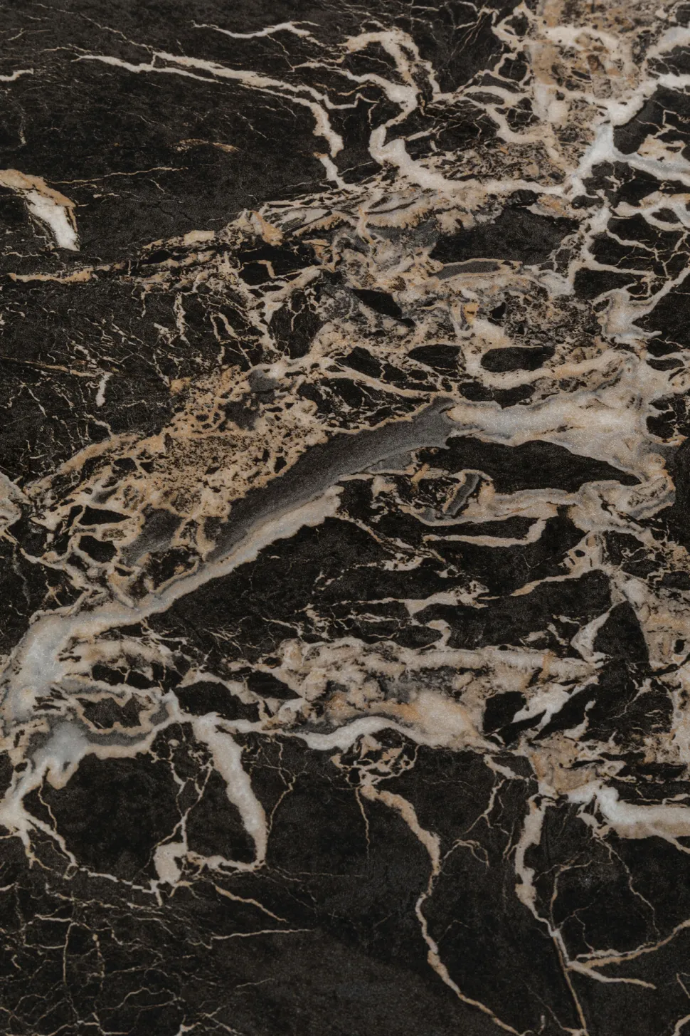 Tisch Schickeria Marmor Schwarz 80cm