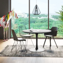 Tisch Schickeria Schwarz Ø110