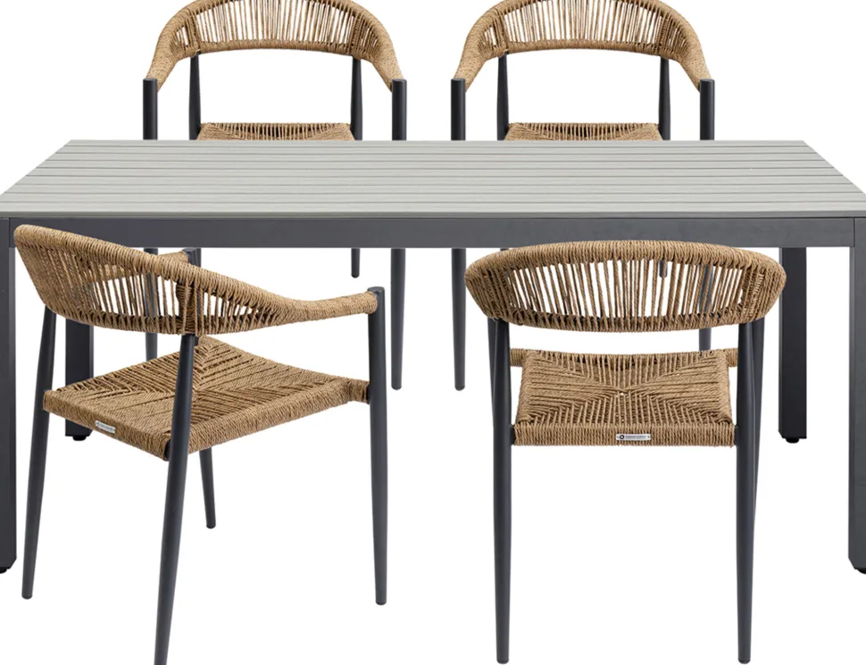 Tisch Sorrento Grau180x90cm