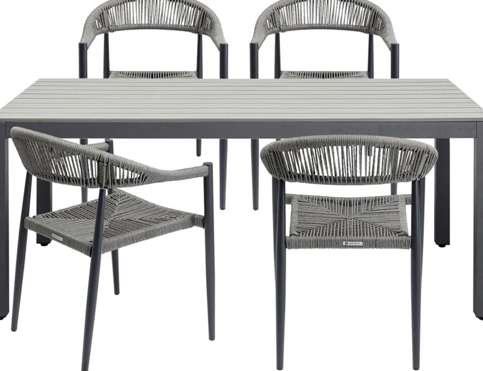 Tisch Sorrento Grau180x90cm