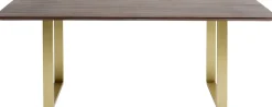 Tisch Symphony Dunkel Brass 160x80
