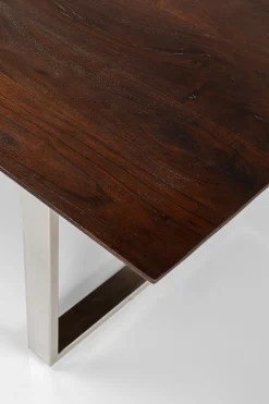 Tisch Symphony Dunkel Chrom 160x80