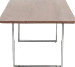 Tisch Symphony Dunkel Chrom 160x80