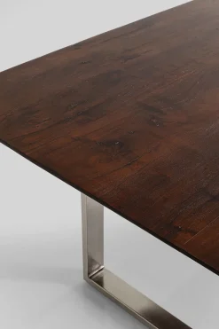 Tisch Symphony Dunkel Chrom 180x90