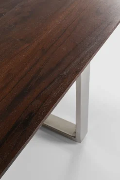 Tisch Symphony Dunkel Chrom 180x90