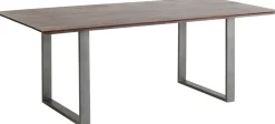 Tisch Symphony Dunkel Rohstahl 160x80