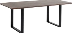 Tisch Symphony Dunkel Schwarz 180x90
