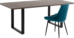 Tisch Symphony Dunkel Schwarz 160x80