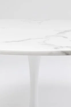 Tisch Veneto Marmor Weiß Ø110cm