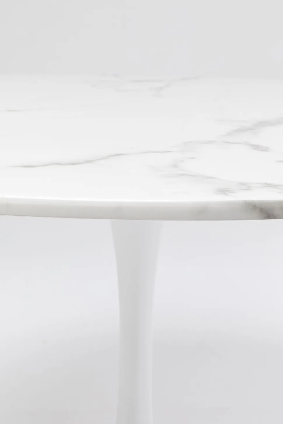 Tisch Veneto Marmor Weiß Ø110cm