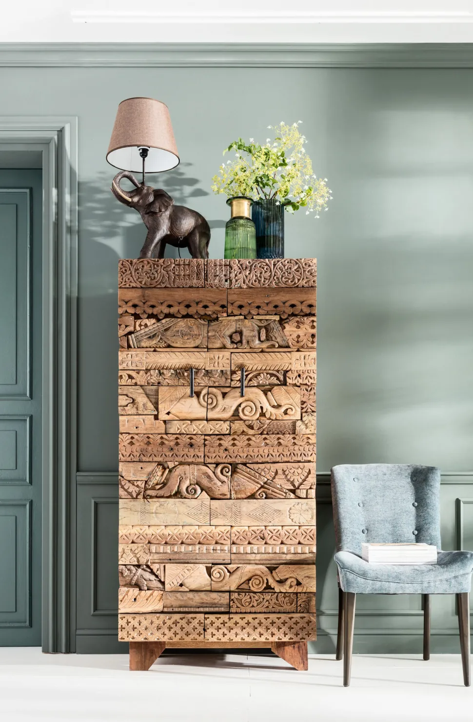 Tischleuchte Animal Elephant Safari 74cm