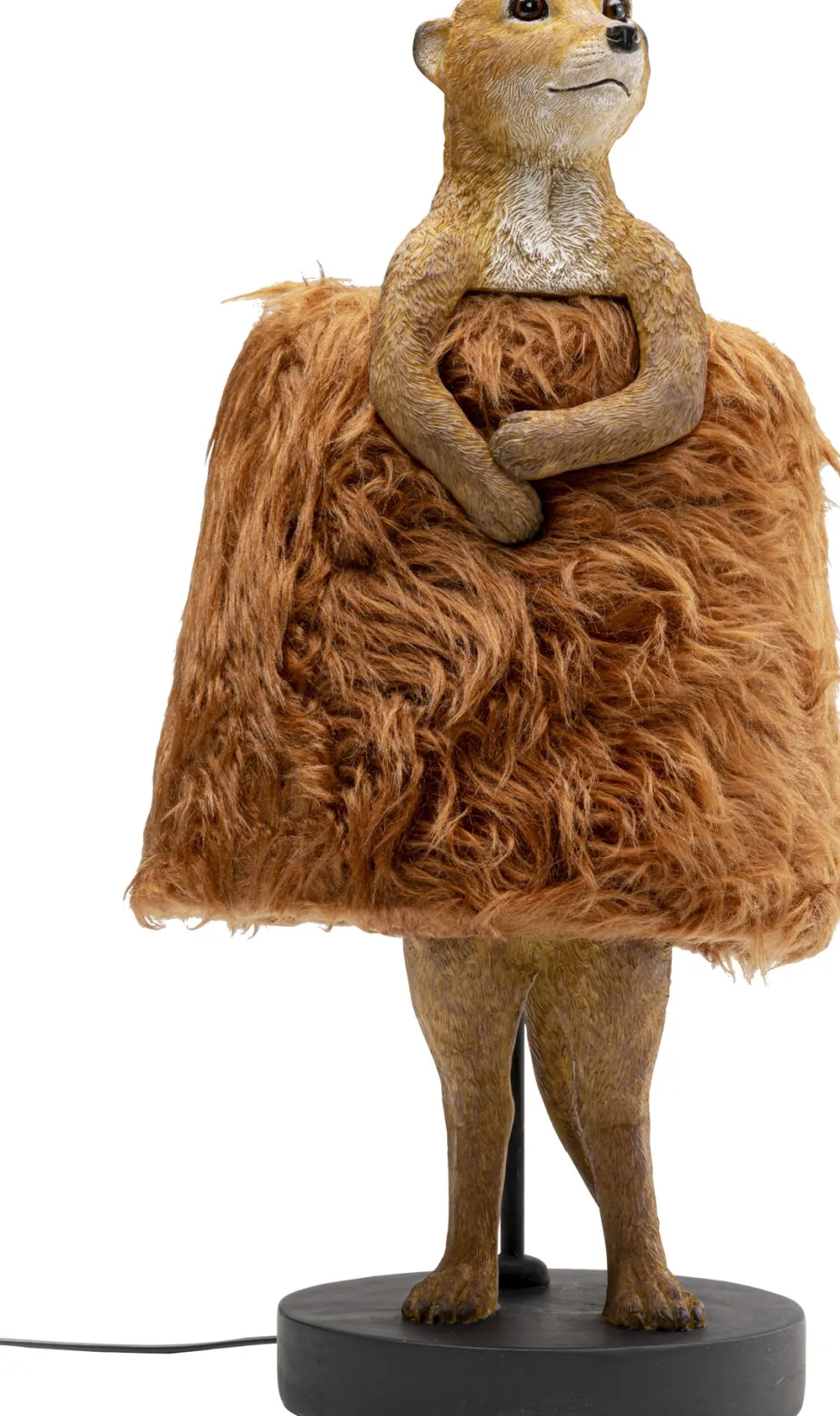 Tischleuchte Animal Meerkat Fur 50cm