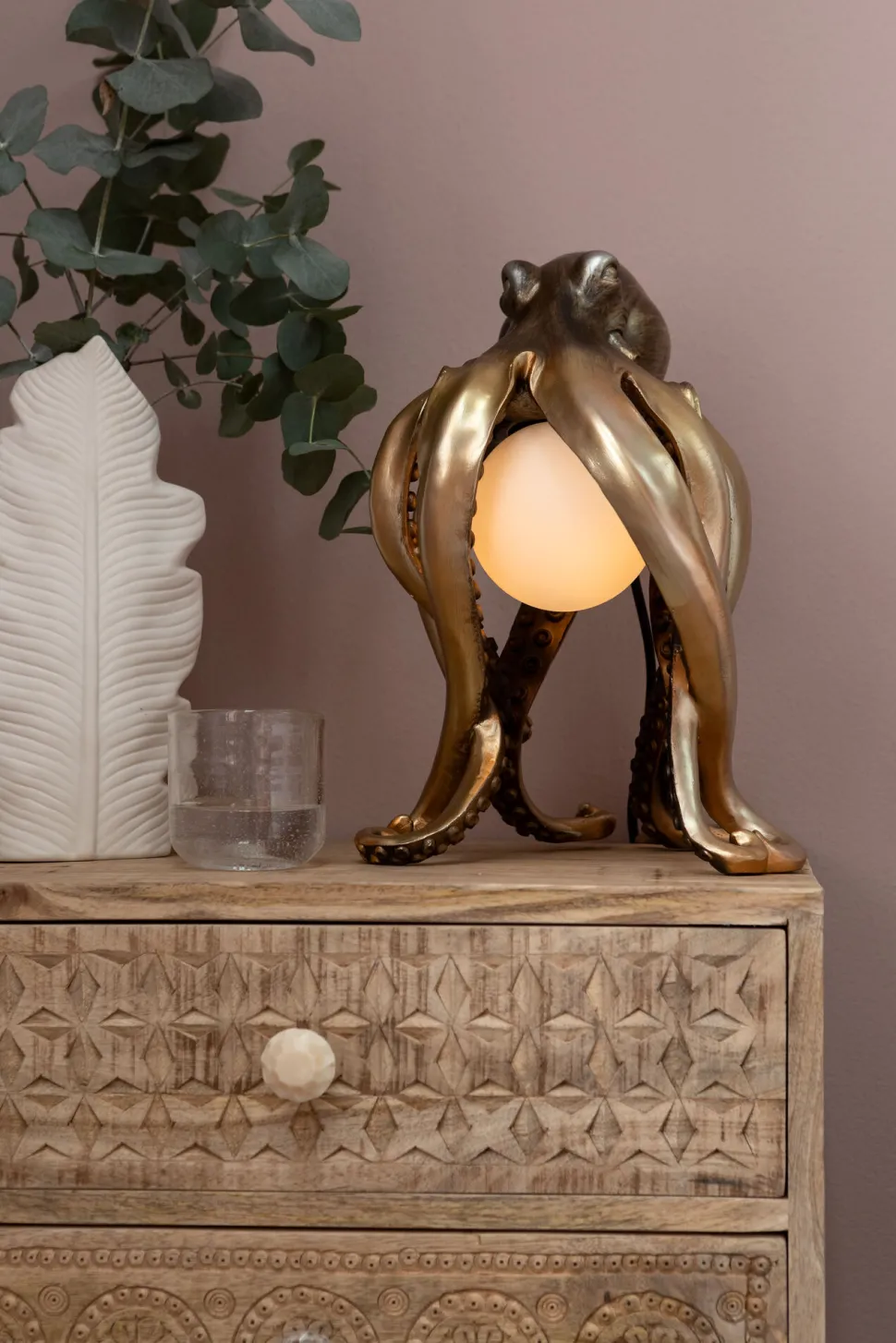 Tischleuchte Animal Octopus 34cm