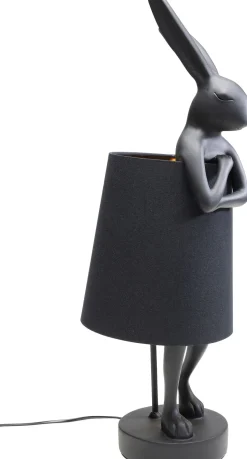 Tischleuchte Animal Rabbit Matt Schwarz 68cm