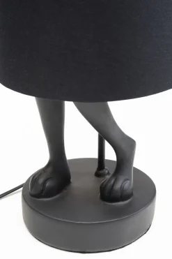 Tischleuchte Animal Rabbit Matt Schwarz 68cm